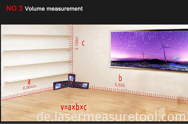 16 Laser Measuring Tool Distance Meter